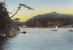 जापान, c.1912: ओन्डो स्ट्रेट, अकी (फोटो) द्वारा फोटोग्राफर जापानी