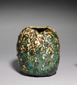 फूलदान, c.1900 (पत्थर के पात्र) द्वारा पियरे-एड्रियन दलप्रात