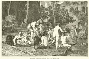 शांति (उत्कीर्णन) द्वारा पियरे (बाद में) पुविस डी चवनेस