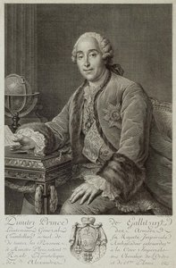 प्रिंस दिमित्री मिखाइलोविच गोलित्सिन का पोर्ट्रेट 1721-1793, 1762 द्वारा पियरे अलेक्जेंड्रे टार्डियु