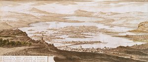 अलेक्जेंडर वॉन हम्बोल्ड्ट (1769-1859) 1810 द्वारा &39;वॉयस ऑक्स रीजन्स इक्विनॉक्सलेस डू नोव्यू कॉन्टिनेंट&39; से मेक्सिको का शहर द्वारा पियरे एंटोनी मारचिस