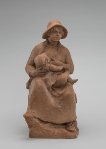 मातृत्व: मैडम Renoir और बेटा, सी। 1916. द्वारा पियरे अगस्टे रेनॉयर