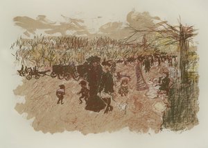 Bois de Boulogne, 198999 में एवेन्यू द्वारा पियरे बोनार्ड