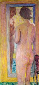 एक दर्पण से पहले नग्न, 1934