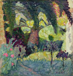 पाम ट्री ले कैननेट, 1924 में द्वारा Pierre Bonnard