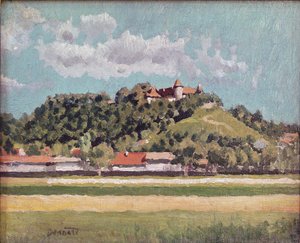 डुपाइन में चेटो डी वीरियु, c.1888 द्वारा पियरे बोनार्ड
