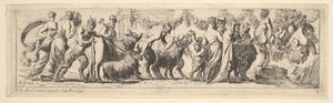 Bacchanal, 1615-42.  द्वारा पियरे ब्रेबिएट