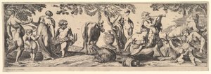 Bacchanal, 1615-42.  द्वारा पियरे ब्रेबिएट