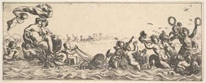 एक खोल में बैठी दो महिलाएं, 1615-42।