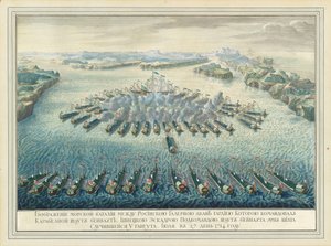 1724 के बाद 27 जुलाई, 1714 को गंगट का नौसैनिक युद्ध।