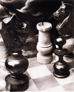 शतरंज के खेल के बाद, c.1930 (तेल प्रिंट) द्वारा पियरे डबरुइल
