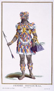 होंडुरास की एक महिला, 1780