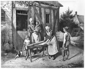ब्रेकिंग गांजा, c.1830-40 द्वारा पियरे डुवल लेकेमस