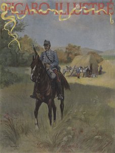 अग्रिम गार्ड। शानदार फिगारो का कवर, मार्च 1896