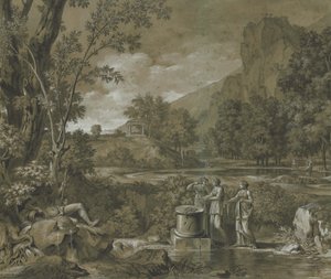 शास्त्रीय परिदृश्य द्वारा Pierre-Henri de Valenciennes