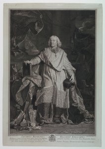कार्डिनल जैक्स बेनिग्ने बोसुएट का पोर्ट्रेट (1627-1704)