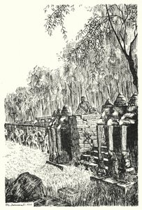 हाथियों की छत का साइड पेरॉन (उत्कीर्णन)