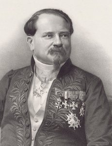 संगीतकार जीन-जॉर्जेस कास्टनर का पोर्ट्रेट 1810-1867, 1866। द्वारा पियरे लैनिथ पेटिटा