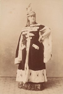 [द काउंटेस इन एर्मिन केप], 1860। द्वारा पियरे लुई पियर्सन