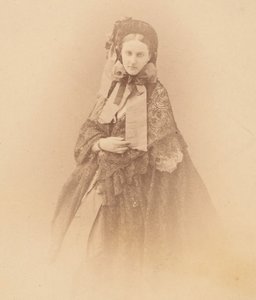 लगाम टोपी, 1860 के दशक।