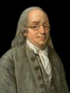 बेंजामिन फ्रेंकलिन का पोर्ट्रेट (1706-1790) अमेरिकी प्रिंटर, प्रकाशक, वैज्ञानिक, आविष्कारक, राजनेता और राजनयिक - बेंजामिन फ्रैंकलिन का पोर्ट्रेट (1706-1790), अमेरिकी भौतिक विज्ञानी, दार्शनिक और राजनीतिज्ञ - पियरे मिशेल एलिक्स द्वारा उत्कीर्णन
