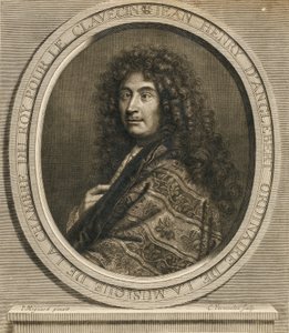 संगीतकार जीन-हेनरी डेंगलबर्ट 1629-1691, 1689 के चित्र द्वारा पियरे मिग्नार्ड