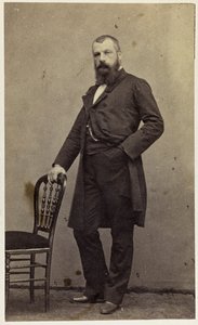 संगीतकार एडमंड सदस्य 1820-1882 का पोर्ट्रेट। द्वारा पियरे पेटिट