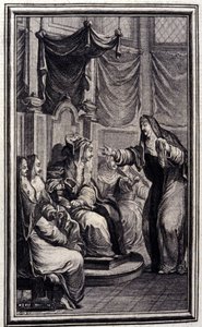 स्तोत्र - जीन ला फोंटेन द्वारा "" किस्से और पद्य में लघु कथाएँ "" में। 1776. पीपी चॉफर्ड द्वारा चित्रण। द्वारा पियरे फिलिप चोफर्ड
