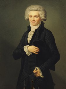 मैक्सिमिलिन डे रोबेस्पियर (1758-94) 1791 (कैनवास पर तेल)