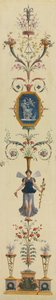 सजावटी पैनल, 1790s।