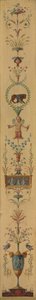 सजावटी पैनल, 1790s।