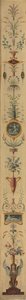 सजावटी पैनल, 1790s।