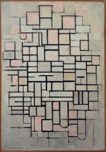 Komposition Nr। चतुर्थ; रचना ६ द्वारा Piet Mondrian