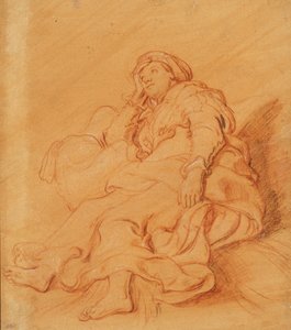 राहेल के चित्र का अध्ययन, c.1621। द्वारा पीटर लास्टमैन