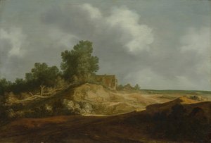 एक कॉटेज के साथ लैंडस्केप, 1629।