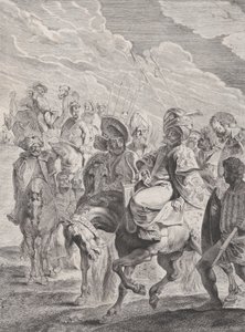 घोड़े की पीठ पर एक तुर्की राजकुमार, सीए। 1620-25। द्वारा पीटर साउथमैन