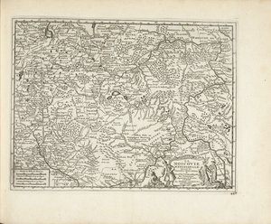 मोस्कोविया का मानचित्र, 1726 द्वारा पीटर वान डेर आ
