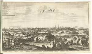 मास्को का दृश्य, 1726
