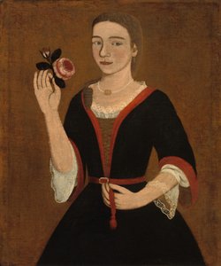 मिस वान एलन, सी. 1735. द्वारा पीटर वेंडरलिन