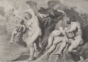 Ixion हेरा, 1620-24 द्वारा धोखा दिया।