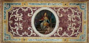 सेंट जेमिनीस का अल्टार ललाट, 1727 (स्केगियोला) द्वारा पिएत्रो बट्टाग्लिओला