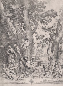 द गार्डन ऑफ चैरिटी, सीए .1631-37। द्वारा पिएत्रो टेस्टा