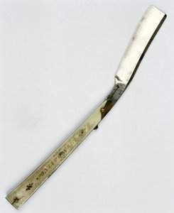 प्रिंस जोसेफ पोनोटोव्स्की (1763-1813) कट-गला रेजर (स्टील और हड्डी) द्वारा पोलिश स्कूल