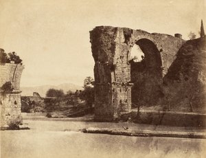 नानी में ऑगस्टस का पुल, 1853-56। द्वारा संभवतः जेन मार्था सेंट जॉन द्वारा।