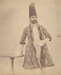 [नासिर अल-दीन शाह], 1840-60 के दशक। द्वारा संभवतः लुइगी पेस द्वारा।