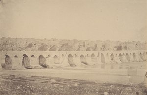 [द ब्रिज एट डिजफाउल], 1840-60 के दशक। द्वारा संभवतः लुइगी पेस द्वारा।