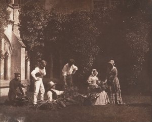 फल विक्रेता, सीए। 1845. द्वारा संभवतः विलियम हेनरी फॉक्स टैलबोट द्वारा।