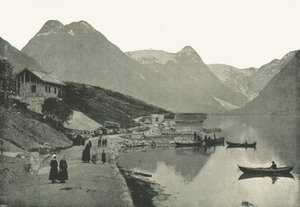 मुंदल, फेज़रलैंड्सफॉरजेन, सोग्न, नॉर्वे, 1895 पर।