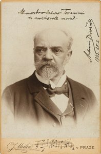 संगीतकार एंटोनिन ड्वोरक का पोर्ट्रेट 1841-1904, सी। 1900. द्वारा प्राग। फोटो स्टूडियो जे. मुलाकी