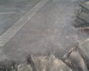 नाज़का लाइन्स का हवाई दृश्य (फोटोग्राफी द्वारा प्रागैतिहासिक प्रागैतिहासिक